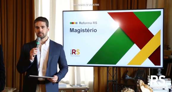 Governo do RS apresenta nova proposta de reforma do magistério
