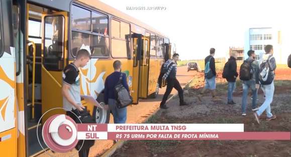 TNSG é multada por descumprir frota mínima em operação