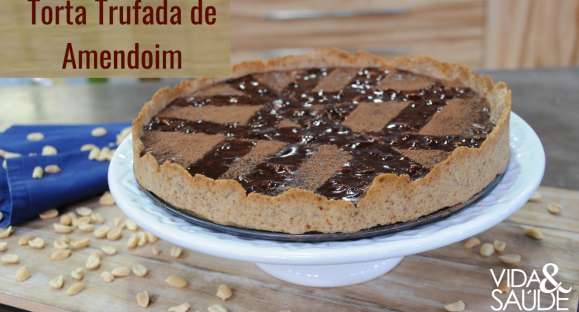 Receita: Torta Trufada de Amendoim