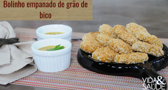 Receita: Empanado de Grão de Bico