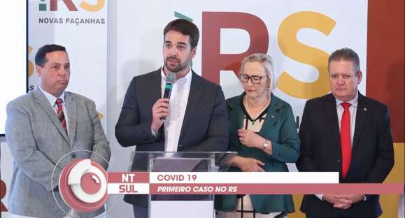 Com dois casos no RS confirmados, Estado se organiza para enfrentar a covid 19.