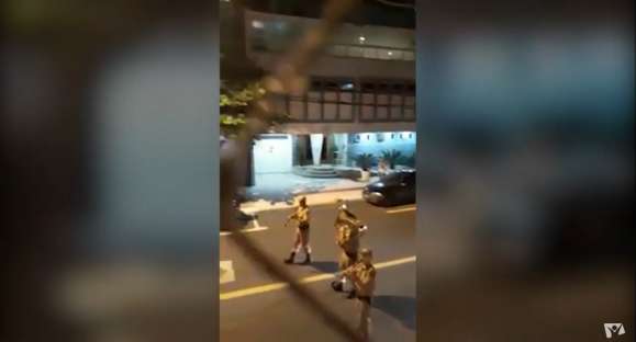 Banda da Polícia Militar de SC emocionou público e vídeo viralizou