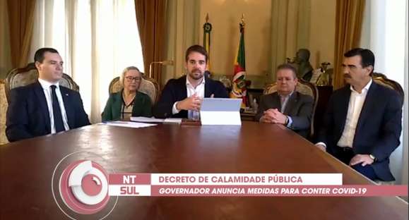 Governo do Estado decreta calamidade pública no RS