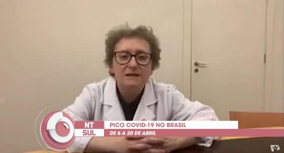 Especialista da UFSM explica a curva da covid-19