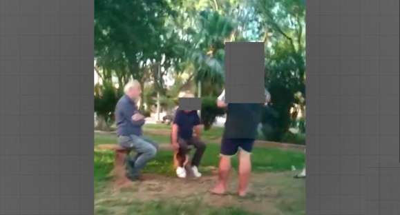 GG recebe críticas na internet por conversar com pessoas em praça