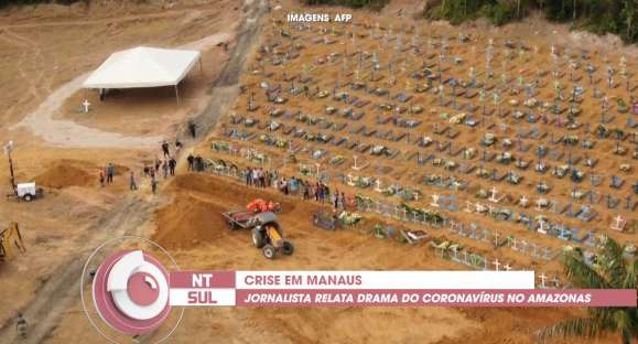 Jornalista relata drama do coronavírus em Manaus/AM