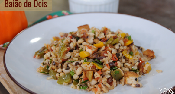 Receita: Baião de Dois Vegano