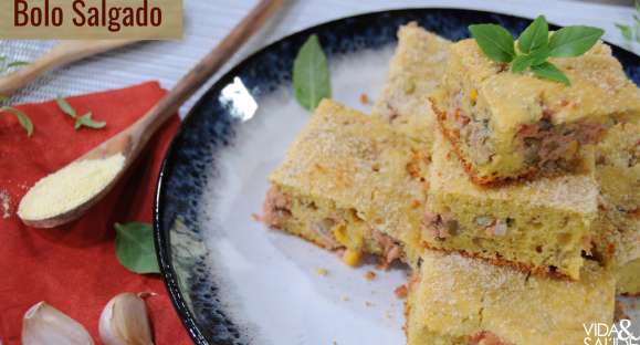Receita: Delicioso Bolo Salgado
