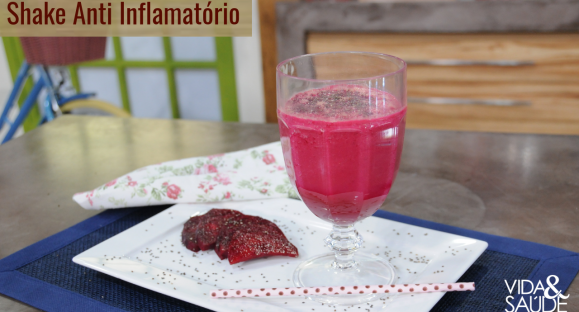 Receita: Shake Anti Inflamatório