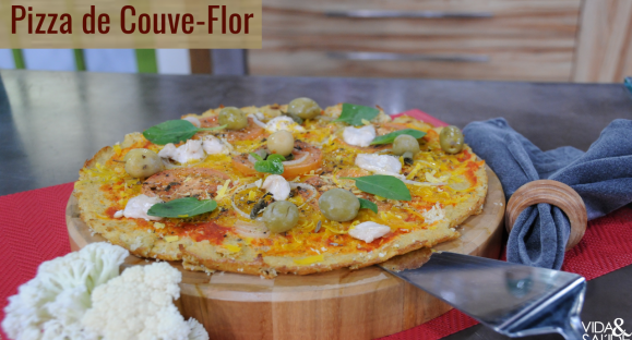 Receita: Pizza de Couve-flor