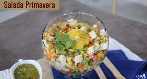 Receita: Salada Primavera