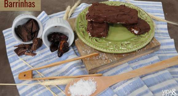 Receita: Barrinha de Coco com Chocolate