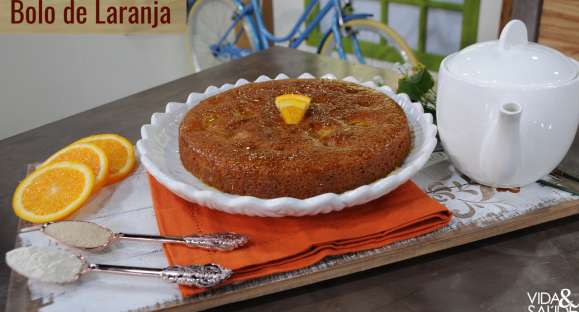 Receita: Bolo de Laranja