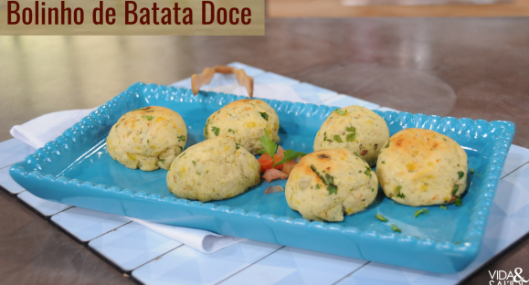 Receita: Bolinho de Batata Doce