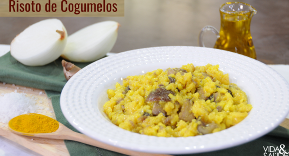 Receita: Risoto de Cogumelo