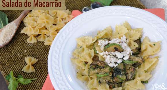 Receita: Salada de Macarrão