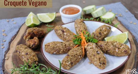 Receita: Croquete Vegano