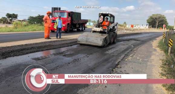 Rio Grande do Sul tem três BRs em manutenção