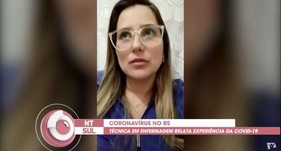 Técnica em Enfermagem relata como foi ter a Covid-19