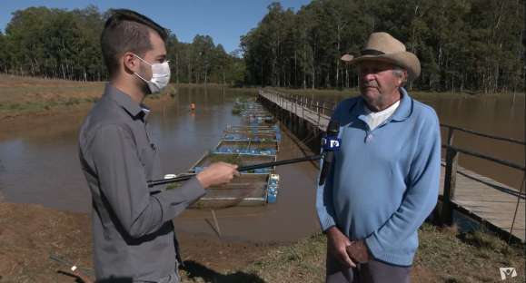Feira do peixe vivo só no interior de Cachoeira do Sul