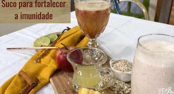 Receita: Suco para Aumentar a Imunidade