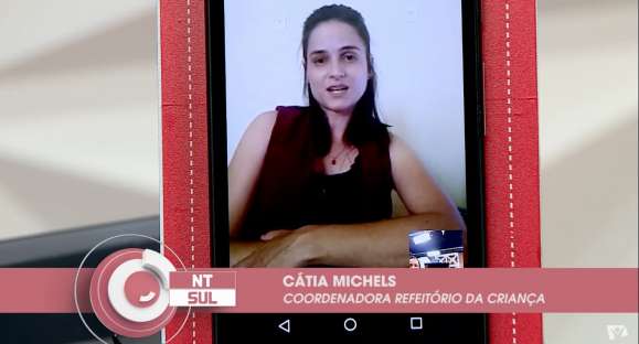 Refeitório da criança precisa de ajuda