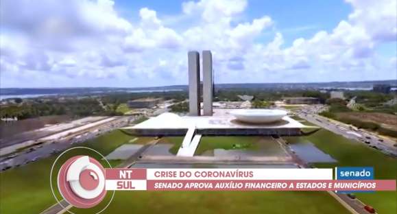 Senado aprova auxílio financeiro a estados e municípios