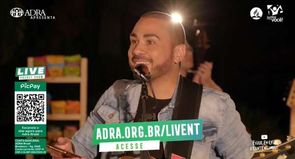 Live da Rede Novo Tempo arrecada mais de R$ 300 mil em cestas básicas