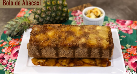 Receita: Bolo de Abacaxi