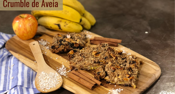 Receita: Crumble de Aveia