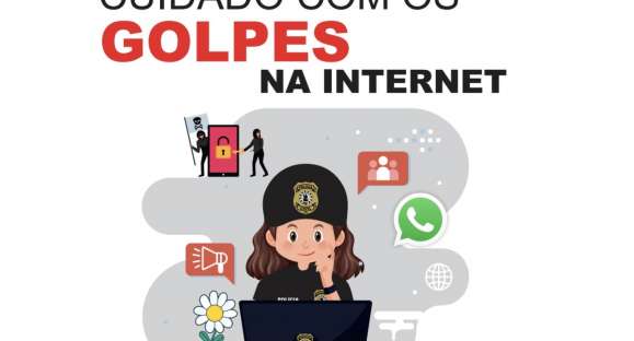 Polícia Civil ensina como evitar cair em golpes na internet