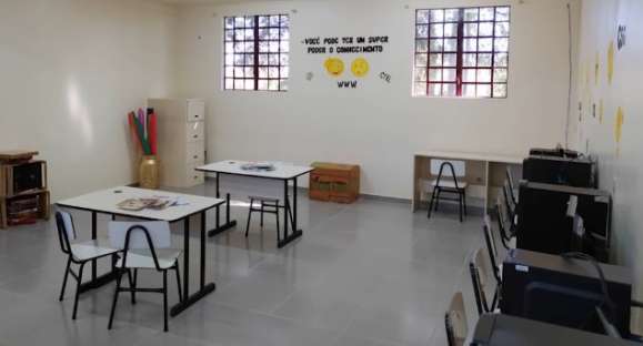 Escola Francisco de Souza Machado tem nova sala de aula