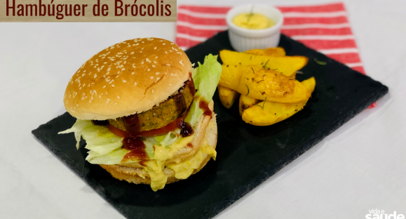 Receita: Hambúrguer de Brócolis