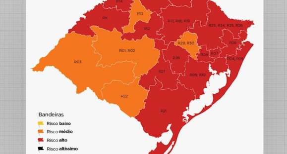Sem óbitos, Cachoeira tem regras mais brandas na bandeira vermelha