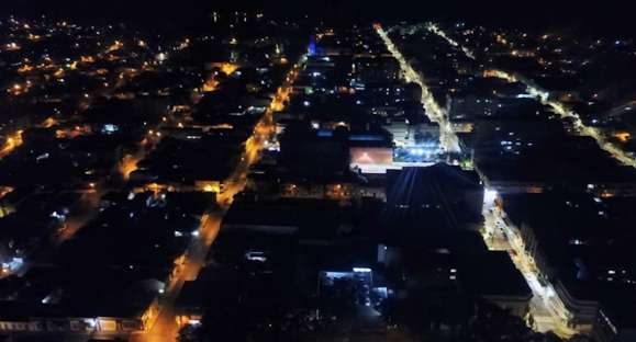 Lâmpadas retiradas do centro não serão reaproveitadas