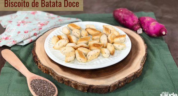 Receita: Biscoito de Batata Doce