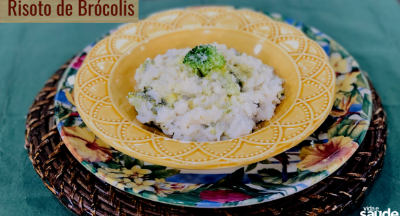 Receita: Risoto de Brócolis