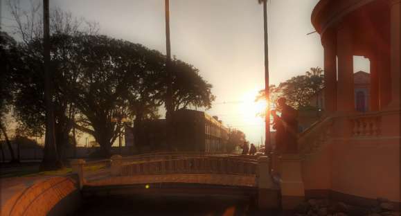 Sol brilha alegremente sobre Cachoeira do Sul no dia em que o município celebra 200 anos