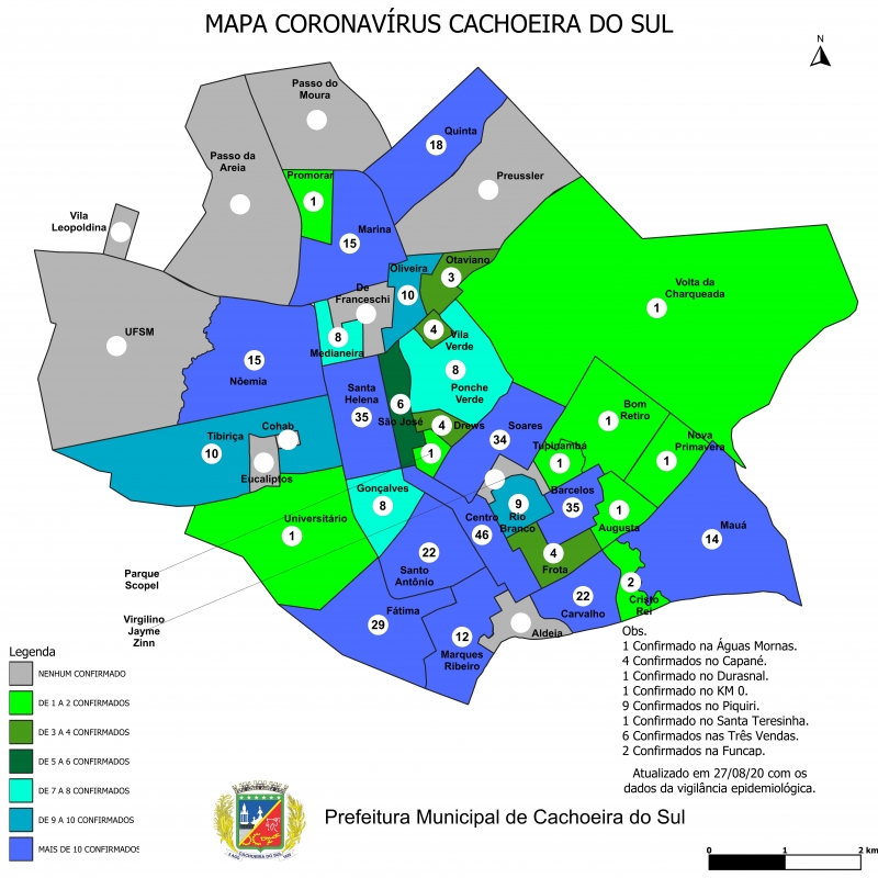 Centro, Barcelos e Santa Helena lideram lista de bairros com mais casos de coronavírus Rede Centro, Barcelos e Santa Helena lideram lista de bairros com mais casos de coronavírus Rede