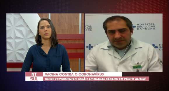 Vacina chinesa: voluntários gaúchos começam a receber doses experimentais no sábado