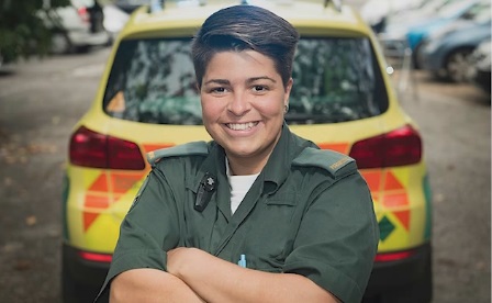 A rotina de uma paramédica brasileira em Londres