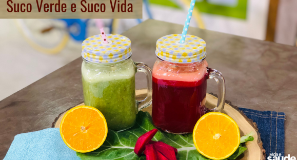 Receita: Suco Verde e Suco Vida