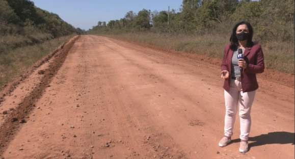 Obra de pavimentação na ERS-403 anima moradores e motoristas