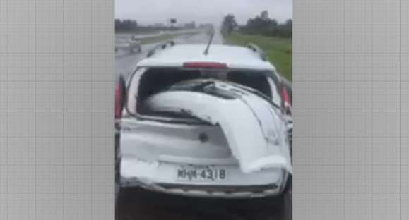 Ramsés Torres, pai da Juju, sofre acidente na BR-101