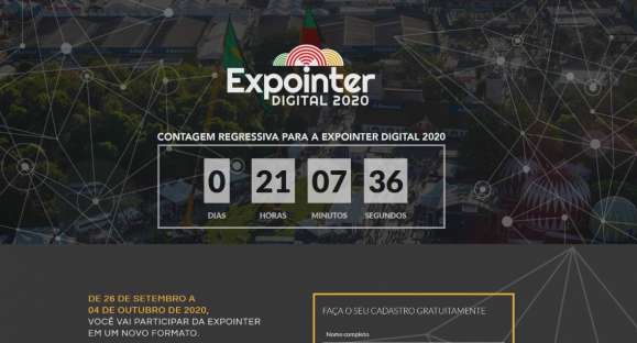 Expointer Digital começa neste fim de semana
