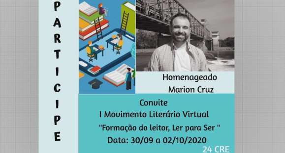 Movimento Literário Virtual começa nesta quarta-feira