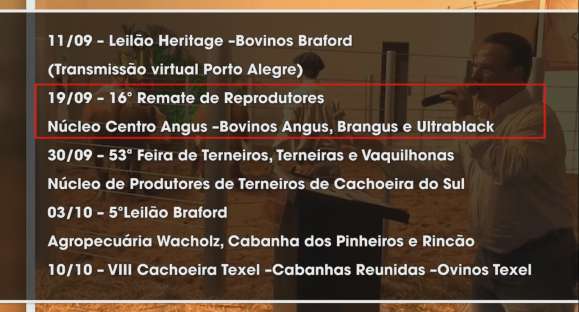 70ª Feapec começa nesta quinta-feira com leilões virtuais