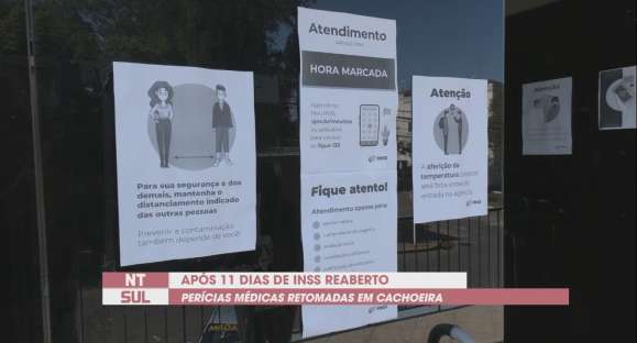 Peritos do INSS retomam atendimentos em Cachoeira do Sul