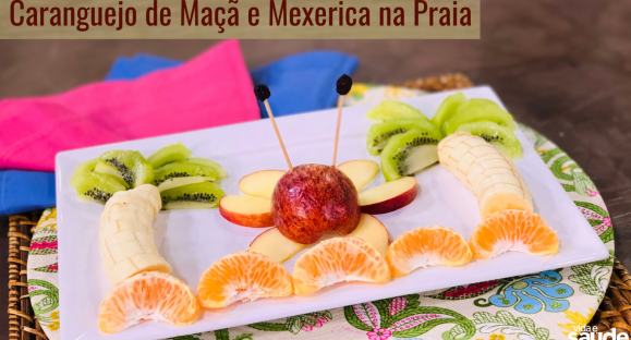 Receita: Caranguejo de Maçã e Mexerica na Praia