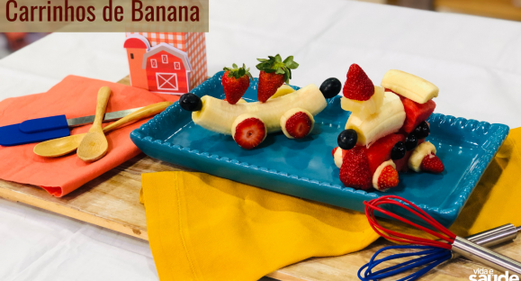 Receita: Carrinhos de Banana